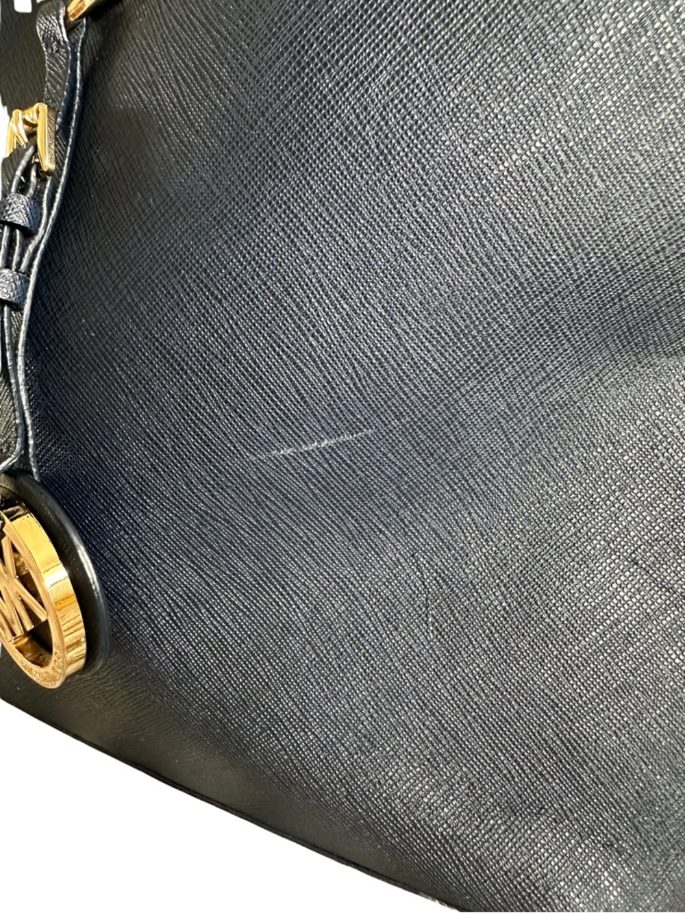 Michael Kors Jet Set Travel Large Laptop Tote | Navy - Picture 6 of 7